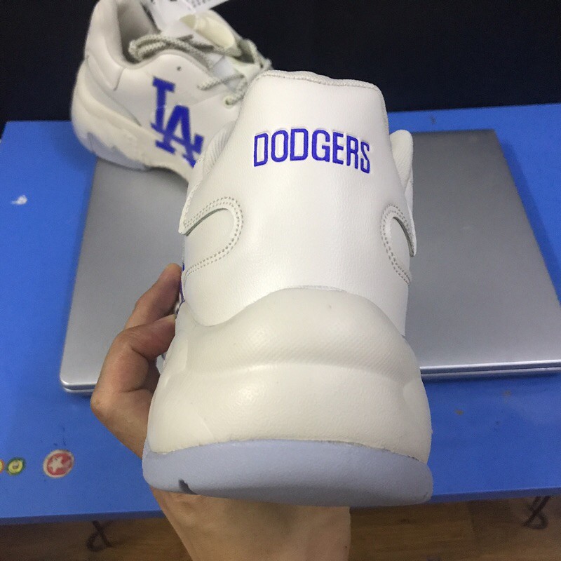 Tặng Hộp &amp; Lọ vệ sinh giày - Giày thể thao sneaker nam nữ MLB LA, size 36-43. .