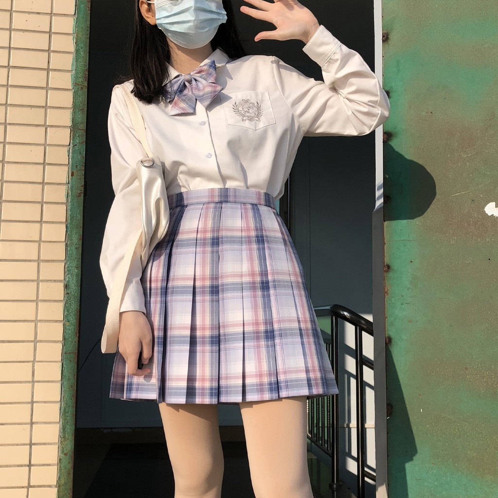 【jihejia-#2】Váy + nơ Gakusei jk Seifuku đồng phục