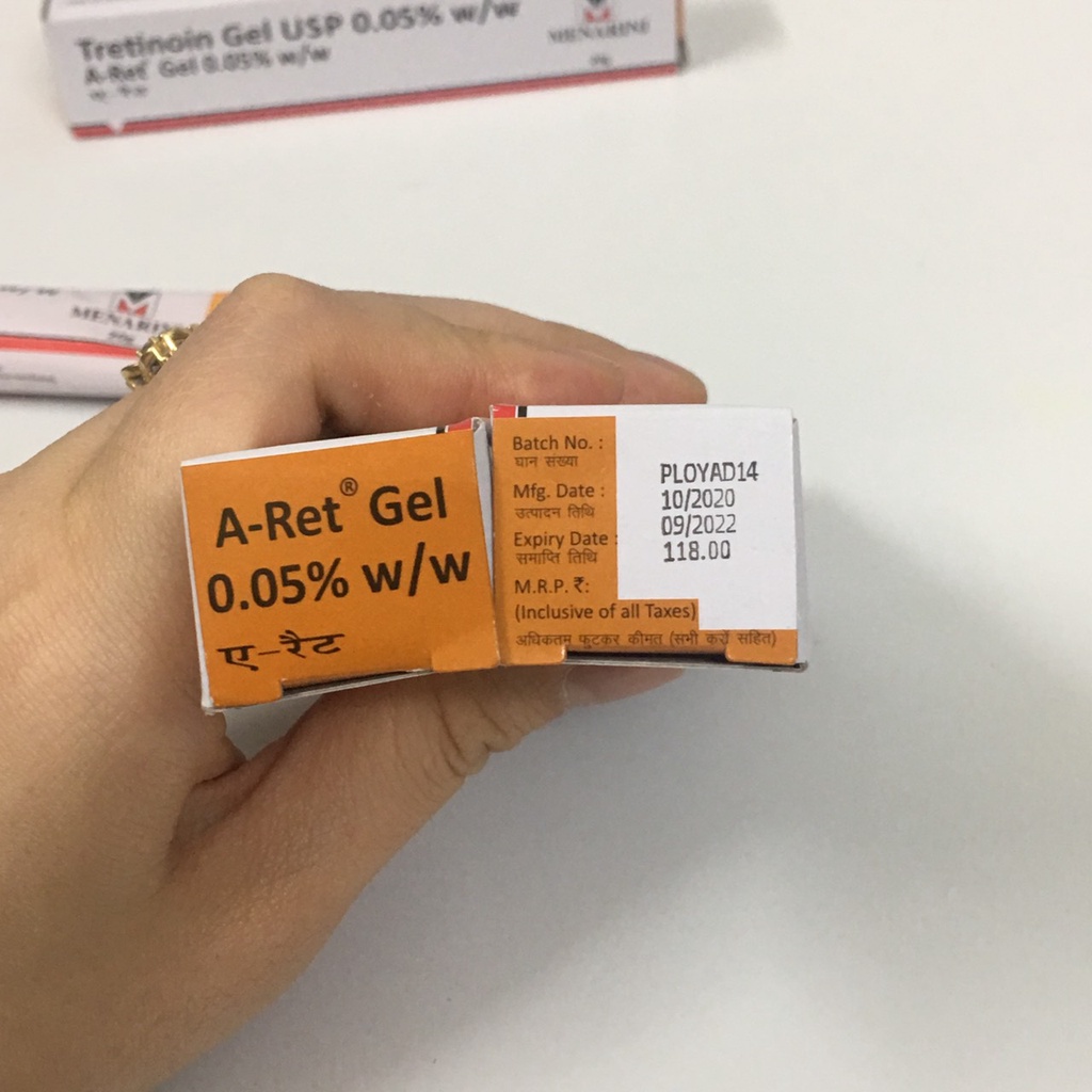 Tretinoin Aret Gel Dưỡng Giảm mụn, Chống Lão Hóa Da - 20g