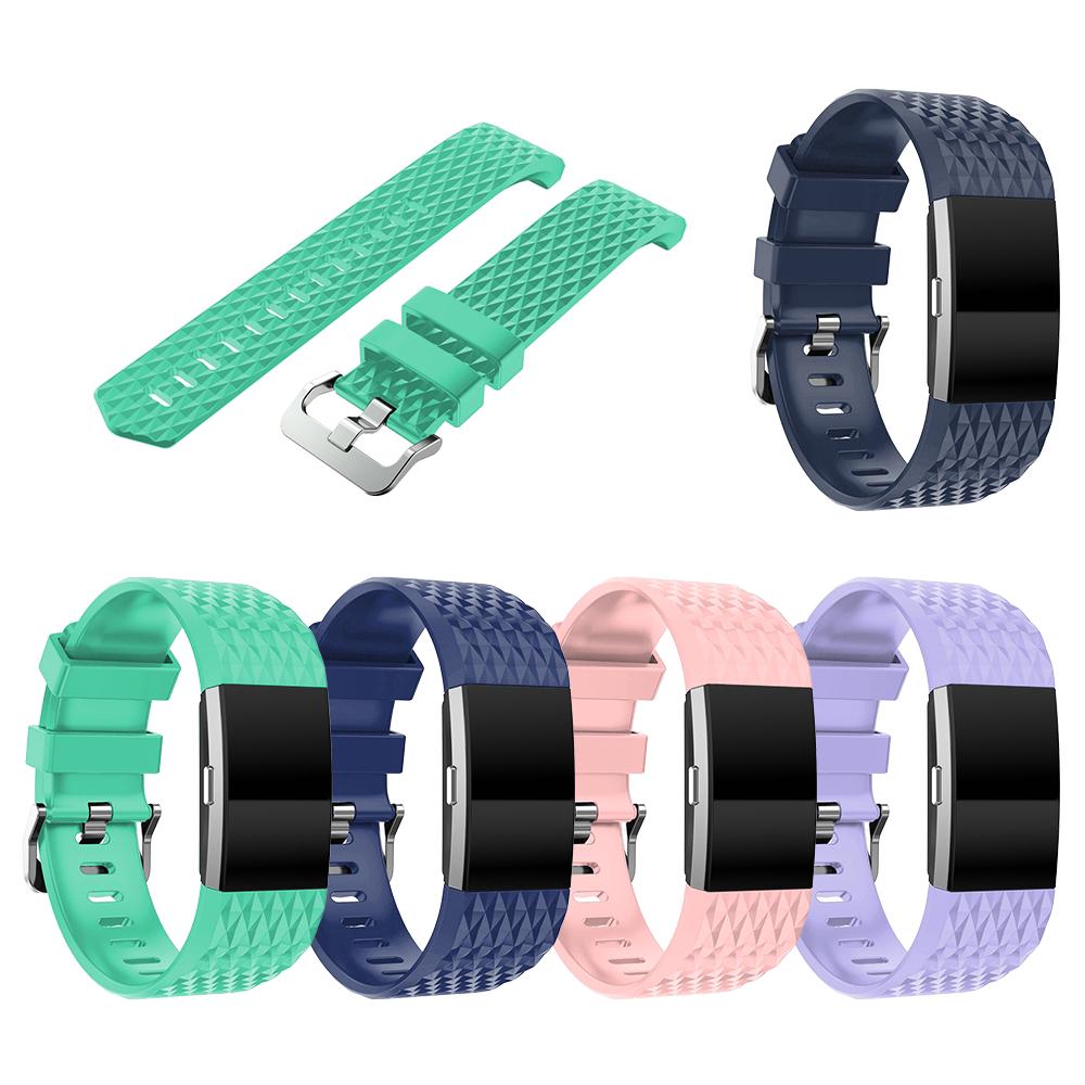 Dây silicon thay thế cho Fitbit Charge 2 3D