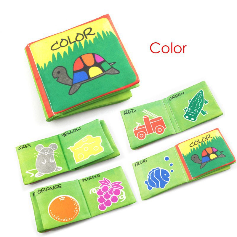 Coolplay Set 1/6 sách vải mềm hình dáng dễ thương cho bé