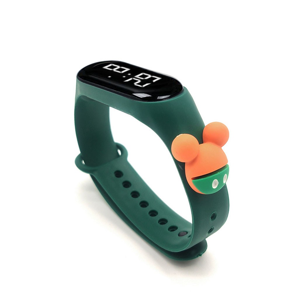 Đồng hồ thông minh chống thấm nước có đèn LED phong cách thể thao cho bé