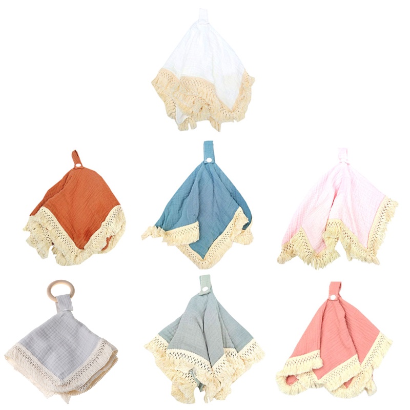 Haha Yếm Ăn Vải Cotton Thấm Hút Tốt Thân Thiện Với Da
