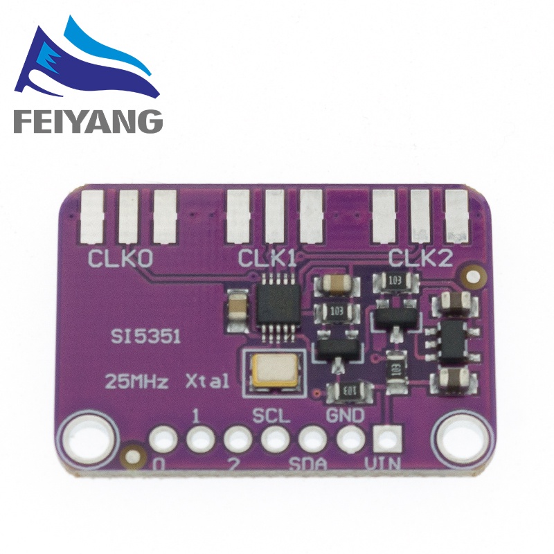 Mô Đun Phát Tín Hiệu Đồng Hồ DC 3V-5V CJMCU-5351 Si5351A Si5351 I2C 8KHz-160MHz