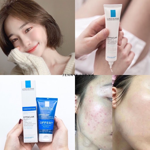 La Roche Posay Duo+ Kem Mụn Thần Thánh 40ml Date Mới