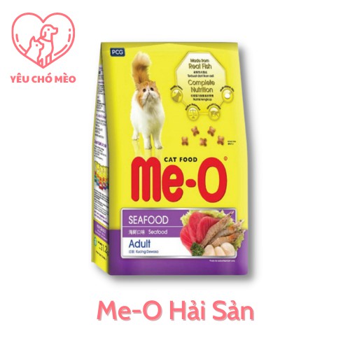 Thức Ăn Cho Mèo - Thức Ăn Hạt Cho Mèo Lớn Me-O 350gr  - Yêu Chó Mèo Pet Shop