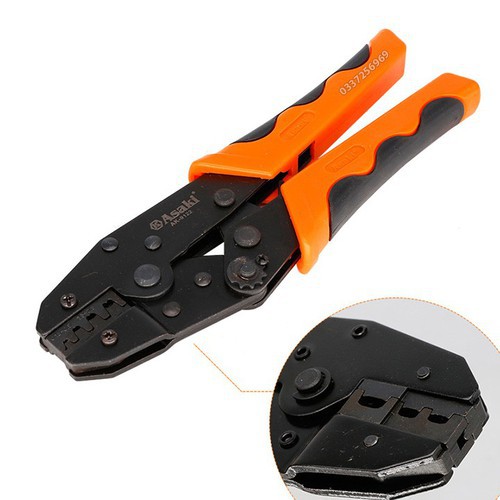 Kìm bấm đầu cos ghim cao cấp ASAKI AK-9122