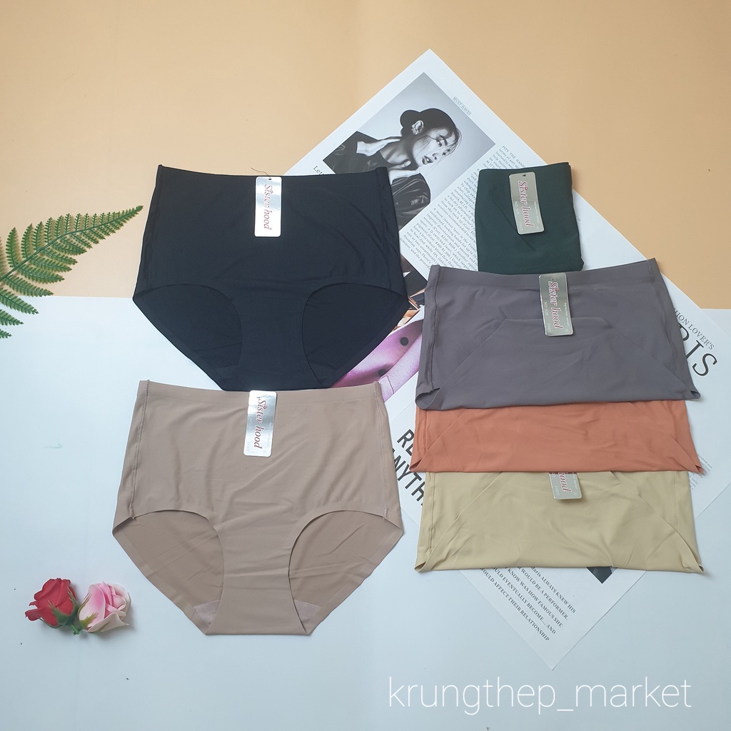 QUẦN LÓT SISTERHOOD 628 , SU ĐÚC , KHÔNG VIỀN , KHÔNG ĐƯỜNG CHỈ , CẠP CAO HÀNG THÁI LAN