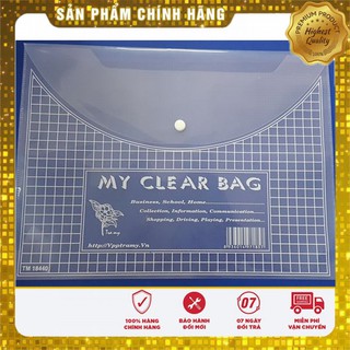 TÚI MY CLEAR BAG,TÚI CÚC BẤM 1 KHUY (20 CÁI)