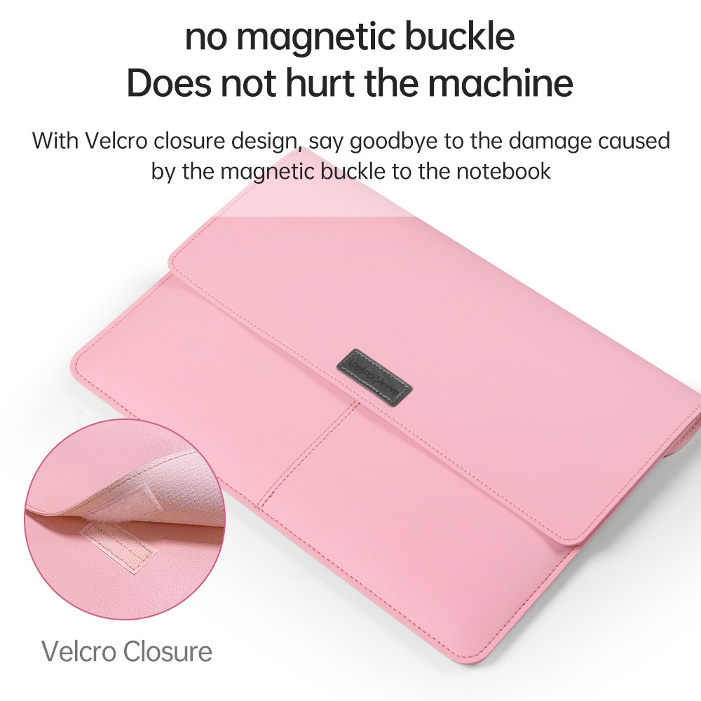 Bao Da PU Siêu Mỏng Chống Sốc Cho Apple MacBook Air M1 M2 MacBook Pro M2 12 13 14 / 15 16 Inch