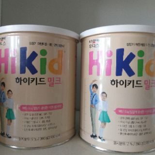 Sữa bột Hikid 600g Hàn Quốc