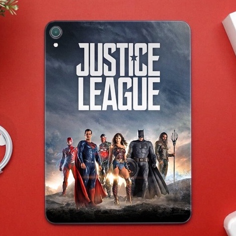 Miếng Dán Skin IPAD In Hình Justice League - Liên Minh Công Lý Dành Cho Skin Ipad Pro / Skin Ipad Mini / Ipad Air