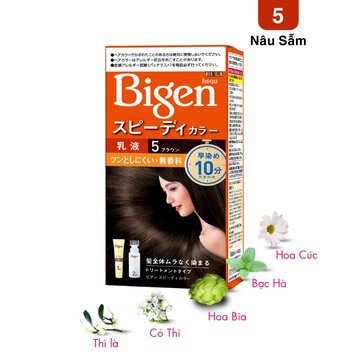 NHUỘM TÓC BIGEN PHỦ BẠC NỘI ĐỊA NHẬT  - HÀNG NHẬT NỘI ĐỊA