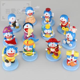 Set 12 Mô Hình Đồ Chơi Nhân Vật Hoạt Hình Doraemon