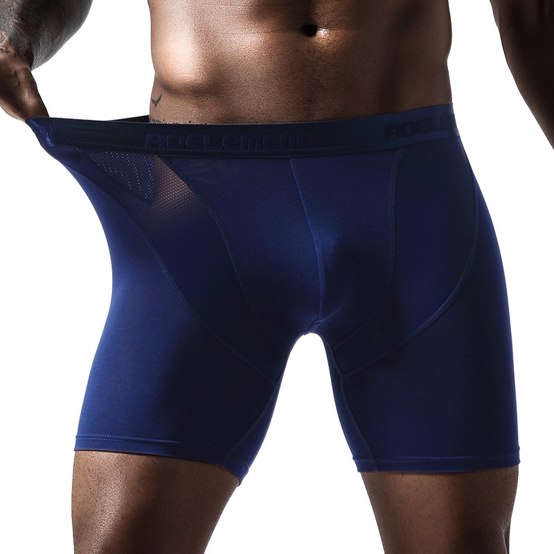 Quần Lót Boxer Lưng Vừa Thoáng Khí Thoải Mái Dành Cho Nam 189