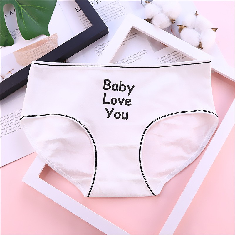 Quần lót nữ cotton cao cấp co giãn kháng khuẩn in hình đáng yêu dễ thương QL24 | BigBuy360 - bigbuy360.vn