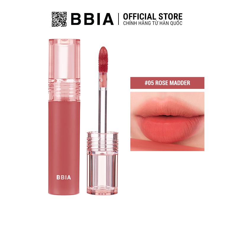 Son Kem Lì Bbia Water Velvet Tint (7 màu) 2.9g - Bbia Official Store