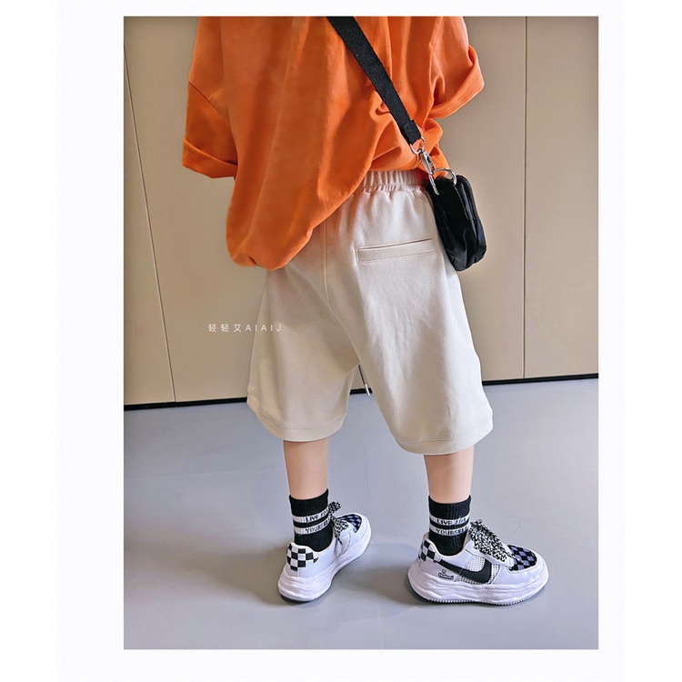 Quần Short Thể Thao Dáng Rộng Phong Cách Đường Phố Nhật Bản Thời Trang Mùa Hè Hàng Mới Dành Cho Trẻ Em