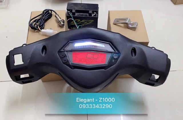 TRỌN BỘ BỢ CỔ ELEGANT 50cc CHẾ ĐỒNG HỒ Z1000