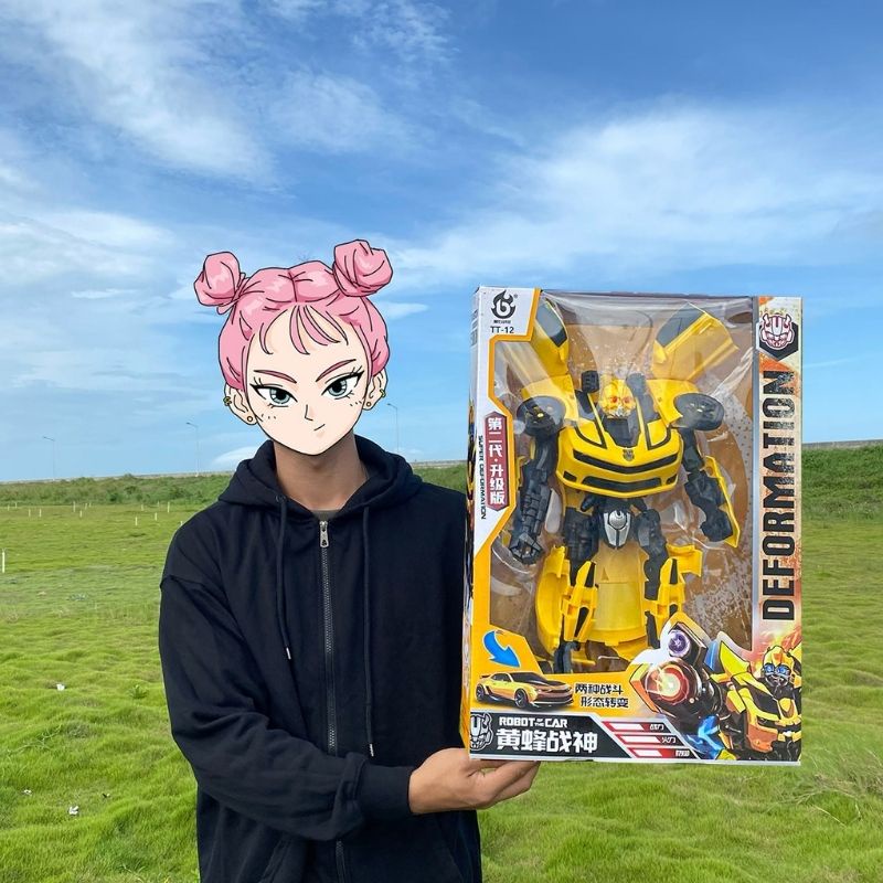 MVP2687 Bộ đồ chơi xe biến hình rô bốt người máy 2in1 Quà tặng ý nghĩa cho các bé trai