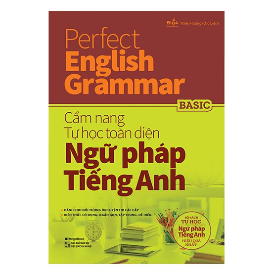 Sách Perfect English Grammar - Cẩm nang tự học toàn diện ngữ pháp tiếng anh - Basic