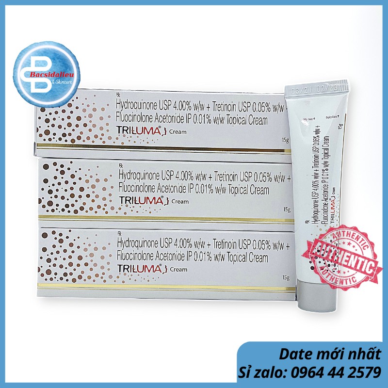 Triluma Ấn Độ (15g) kem giảm mờ thâm nám, dưỡng trắng sáng da, dạng cream | BigBuy360 - bigbuy360.vn