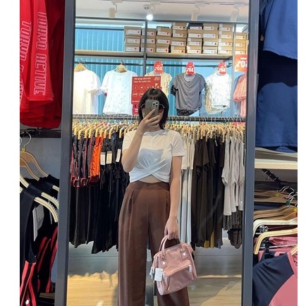 NỮ/Áo Croptop xoắn eo TOKYOLIFE I9CTP522K