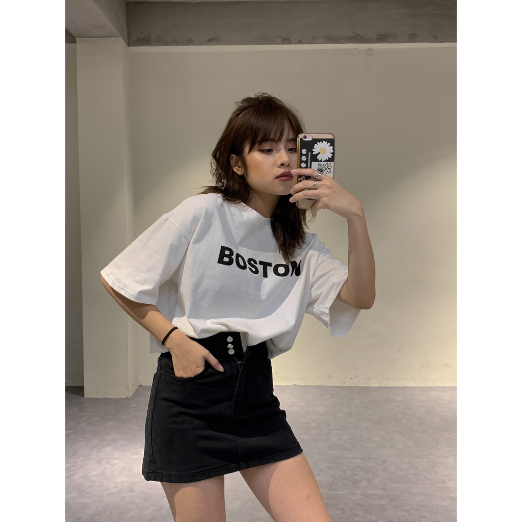 CHÂN VÁY JEANS CẠP 3 CÚC CHUBBIE hai màu xanh/xám - CHÂN VÁY CV022 | BigBuy360 - bigbuy360.vn