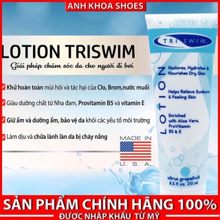 Sữa Dưỡng Da TRISWIM 251ml Loại Bỏ Clo, Mùi Clo Và Nước Muối