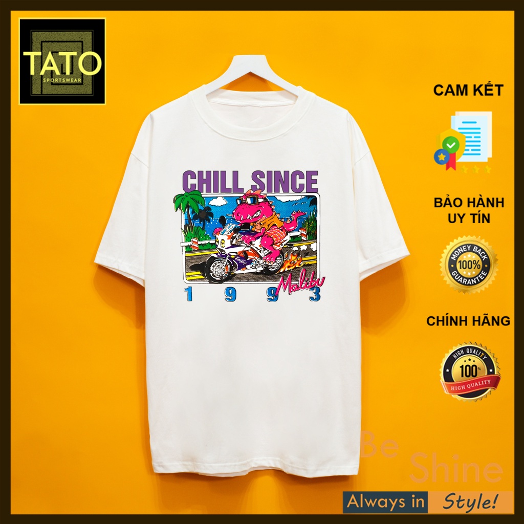 Áo Thun Chill Since Lisa , Áo Phông Unisex Form Rộng Chất Vải Cotton Thời Trang Nam Nữ