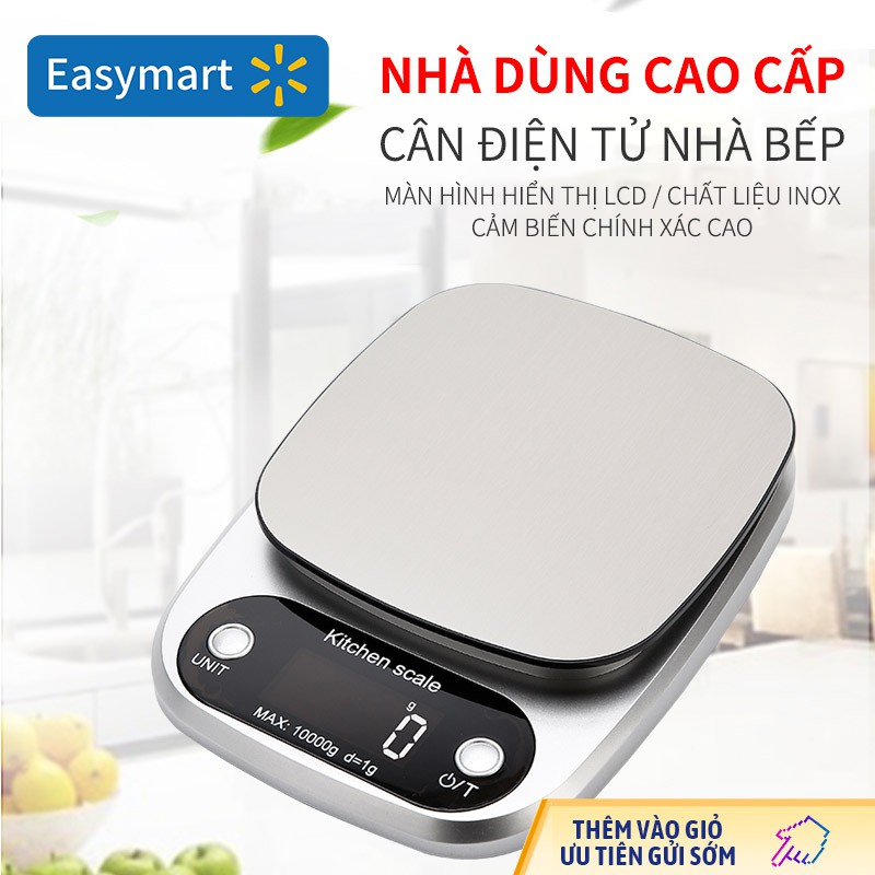 [Cân với độ chuẩn xác] Cân điện tử gia dụng, cân thức ăn, nguyên liệu dùng trong nhà bếp