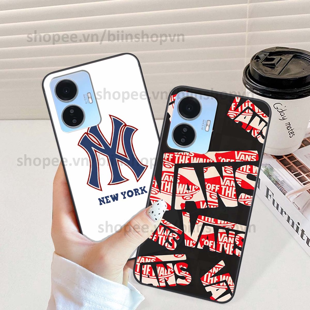 Ốp Vivo Y55 2022 in hình các thương hiệu nổi tiếng siêu đẹp, thời trang cá tính