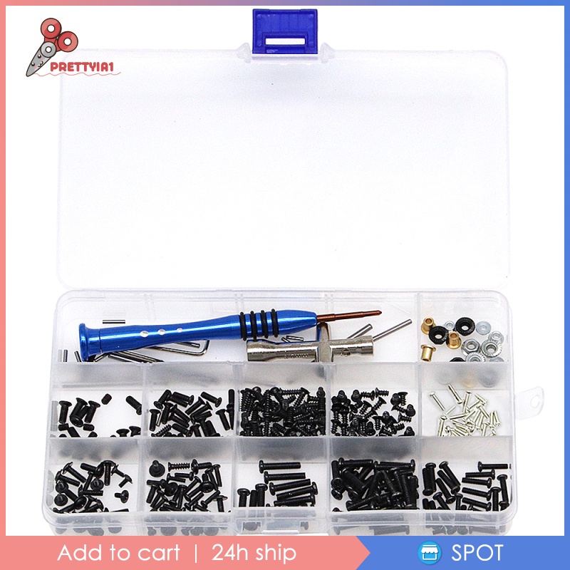 Bộ Dụng Cụ Sửa Chữa Đa Năng 316 Trong 1 Cho Xe Đồ Chơi Wltoys 1 / 14 144001 Xe Hơi Điều Khiển Từ Xa Chất Lượng Cao