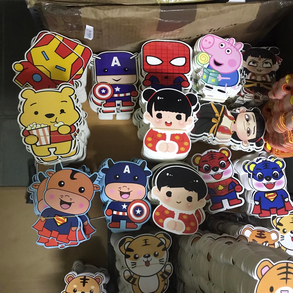 Bao lì xì chibi chipi lì xì tết nhâm dần 2022 mới cao cấp đẹp độc lạ