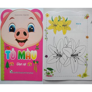 Combo 8 cuốn tô màu cho bé