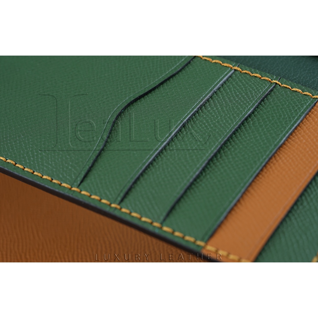 Ví Dài Mini Da Epsom Handmade Lealux Mini Epsom Wallet 4