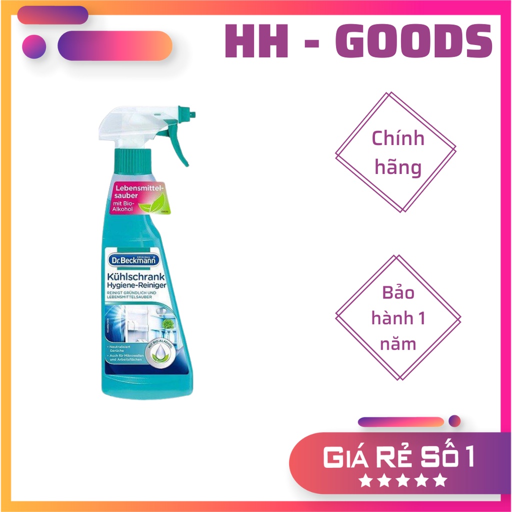 XỊT VỆ SINH TỦ LẠNH DR BECKMANN 250ml