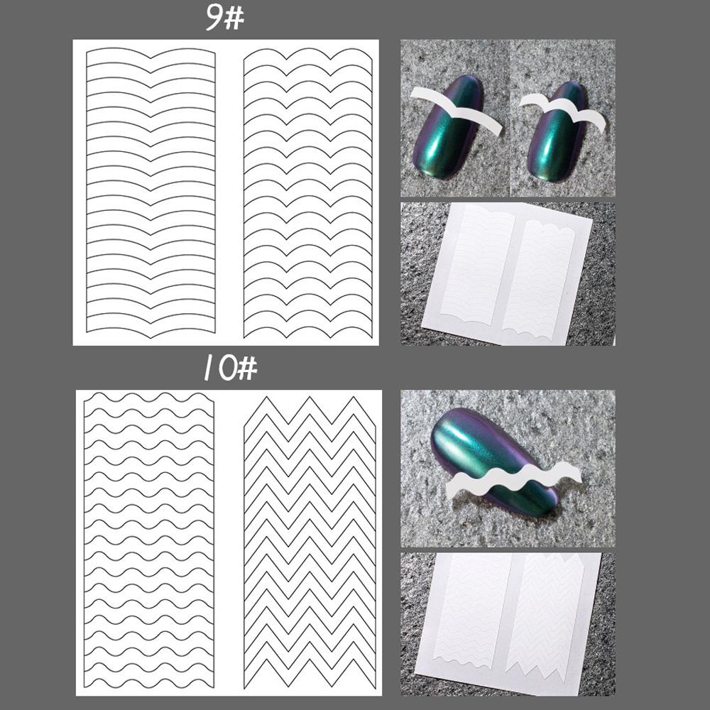 Miếng Dán Trang Trí Móng Tay In Chữ DANILO DIY