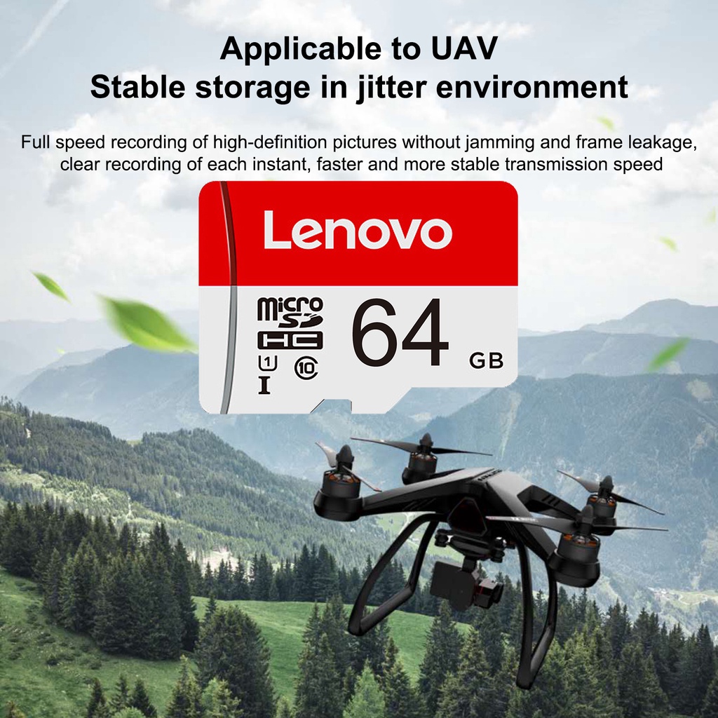 Thẻ Nhớ Micro-Sd Lenovo 4g 8g 16g 32g 64g Tốc Độ Cao Cho Máy Ghi Dữ Liệu Sử Dụng Tiện Lợi