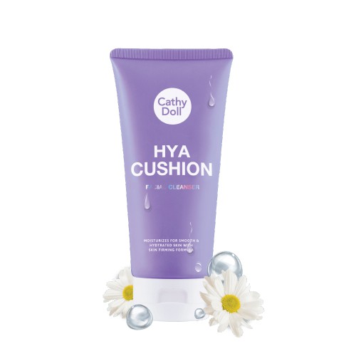 Sữa rửa mặt tạo bọt dưỡng ẩm da Cathy Doll Hya Cushion Facial Foam Cleanser 120ml