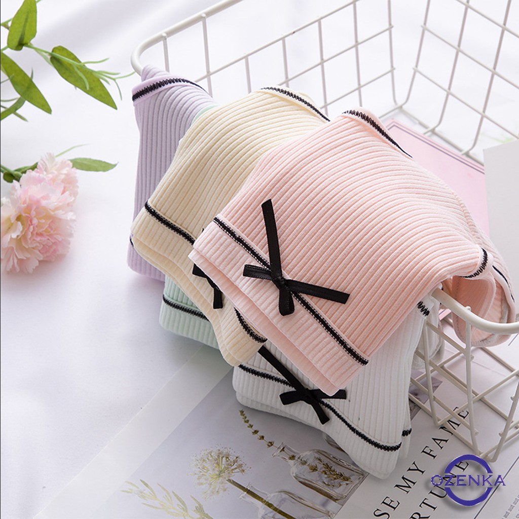 [ Mã 12FASHIONSALE1 giảm 10K đơn 50K ] [ CHỌN MÀU Quần lót nữ cotton len tăm dễ thương size M L NUTA 073 | BigBuy360 - bigbuy360.vn