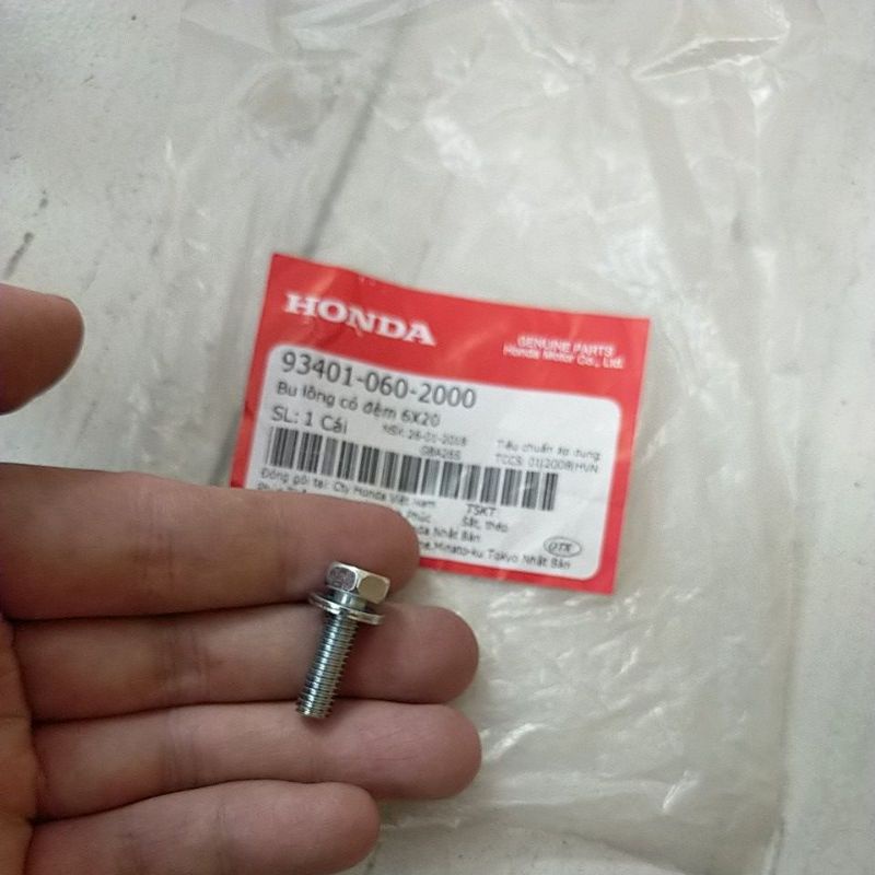 Kẹp bắt cùm thắng trái + Ốc ( Bán lẻ ) Honda Air Blade