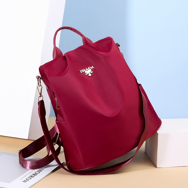 Balo Vải Oxford Chống Trộm Đa Năng Phong Cách Hàn Quốc Cho Nữ