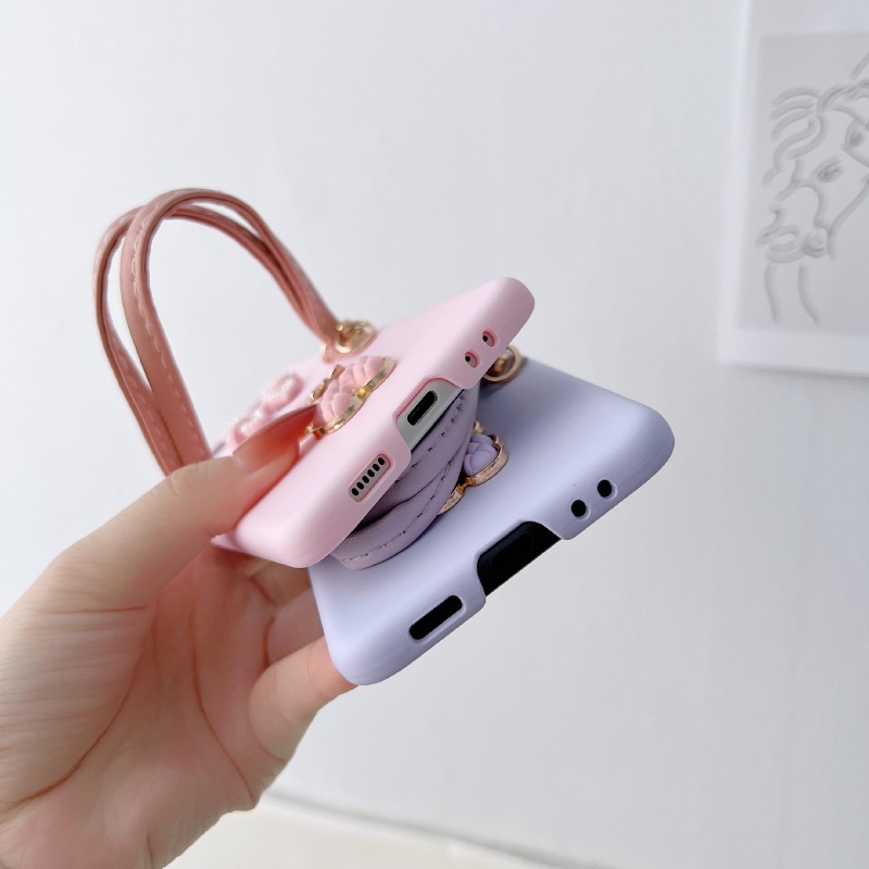 Ốp Điện Thoại PC Cứng Chống Sốc Hình Gấu Dễ Thương Cho Samsung Galaxy Z Flip 4 5G Samsung Zflip 3