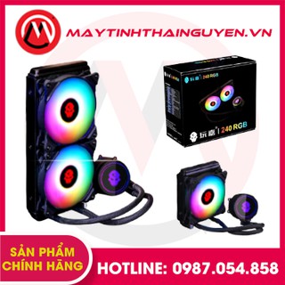 ✅Tản Nhiệt Nước All in One Coolmoon 240 RGB - Hỗ Trợ Socket Intel/AMD Đồng Bộ Hub Coolmoon, Hỗ Trợ Sync Main