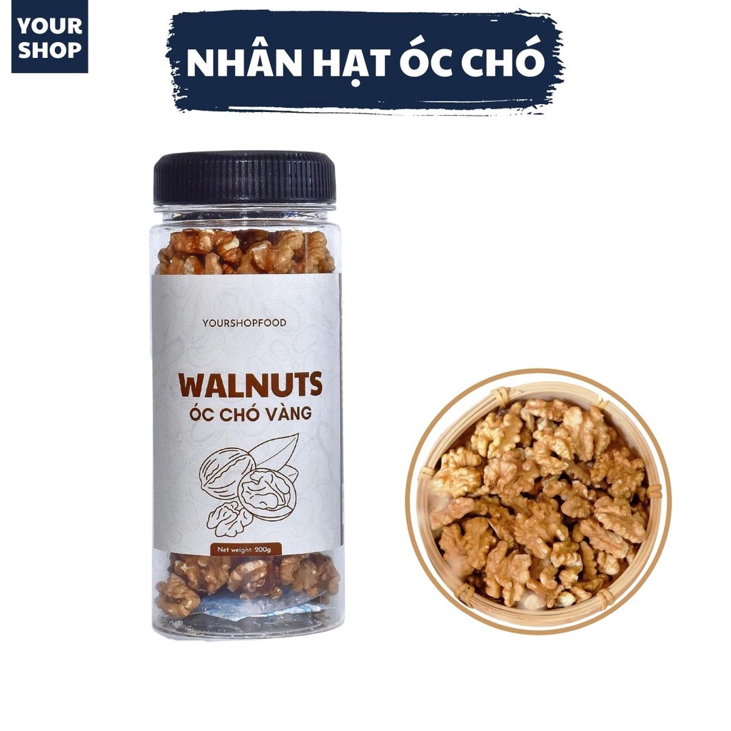 Nhân Óc Chó Vàng Chile Yourshop, Hạt óc chó tách vỏ