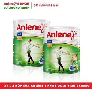 Combo 2 hộp anlene gold 800g (date 2021)
