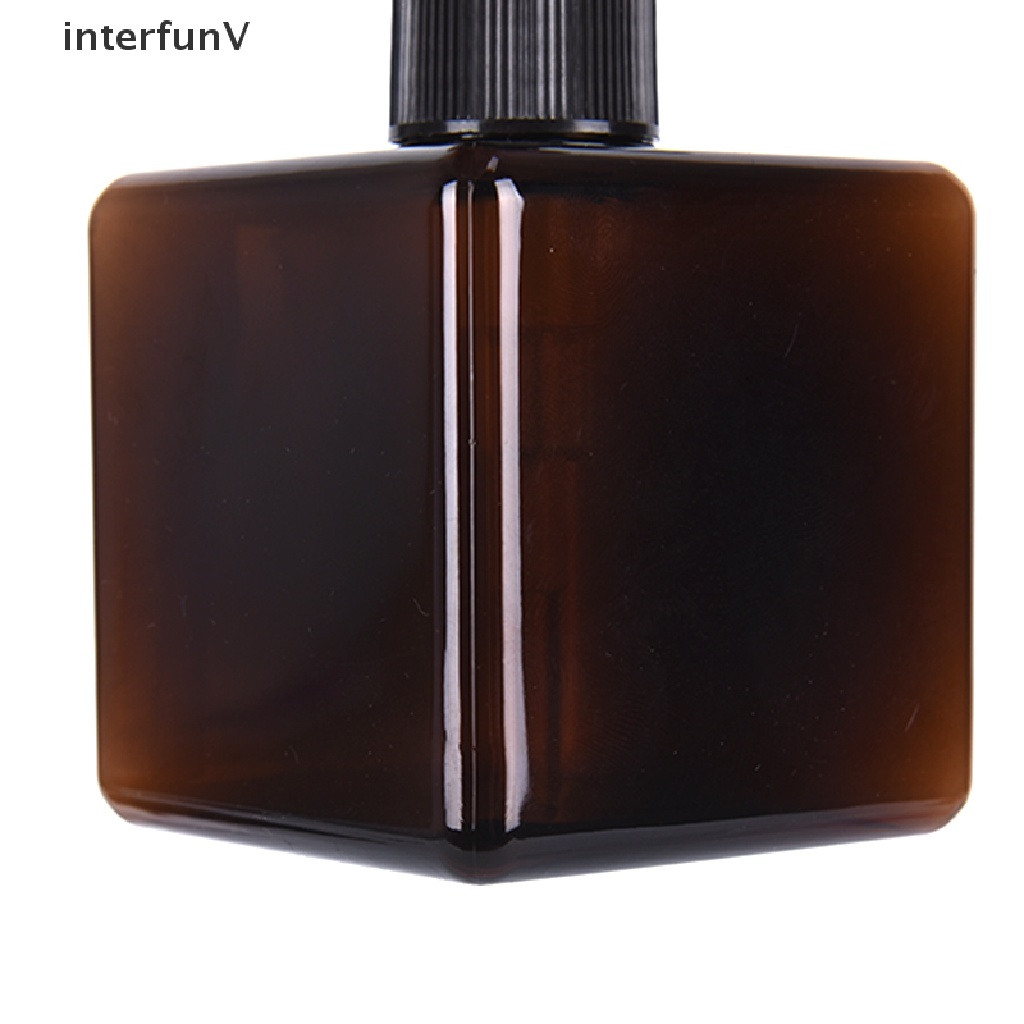 Bình Nhựa Rỗng 250ml Hình Vuông Đựng Dầu Gội Đầu Tiện Dụng