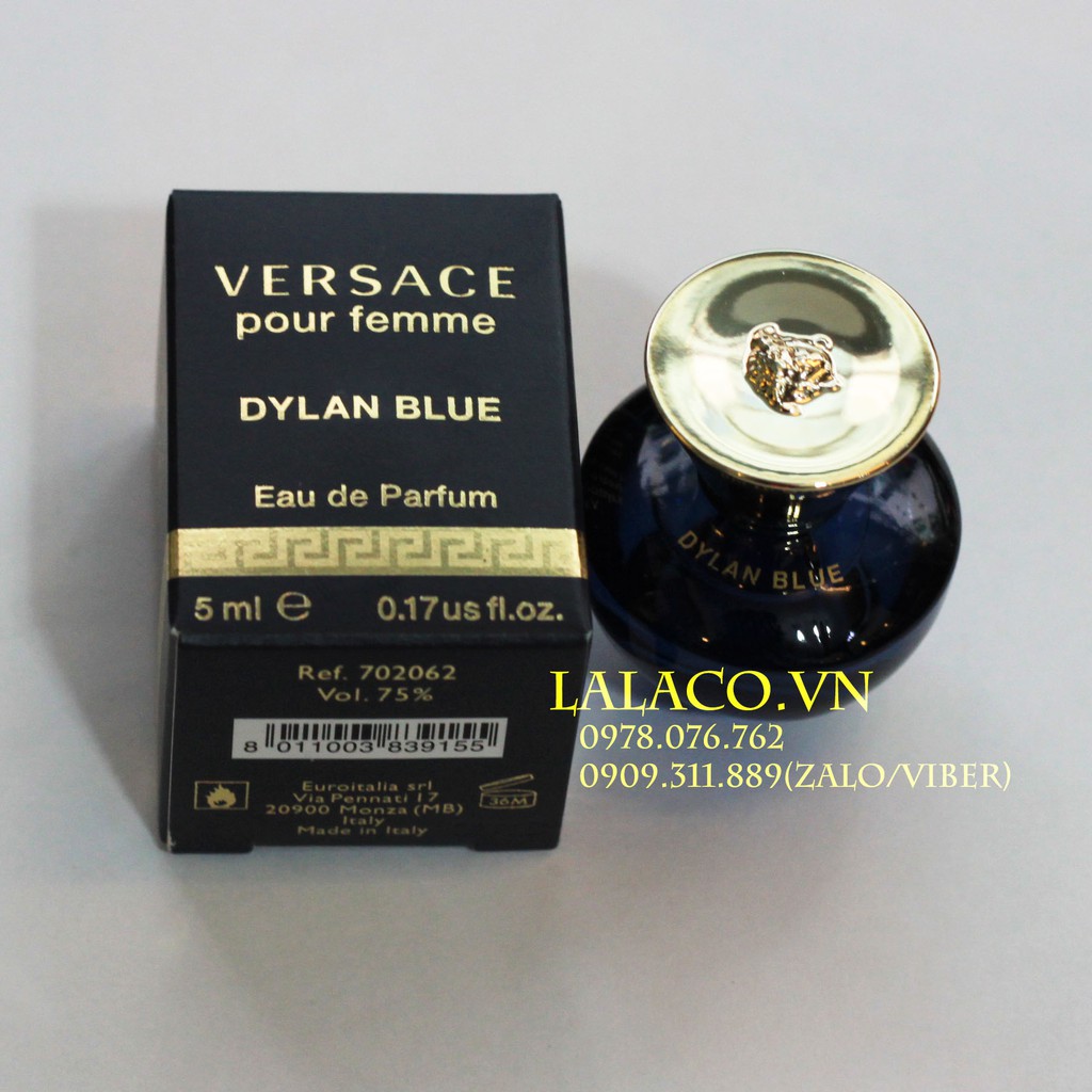 Nước hoa mini Versace Pour Femme Dylan Blue 5ml