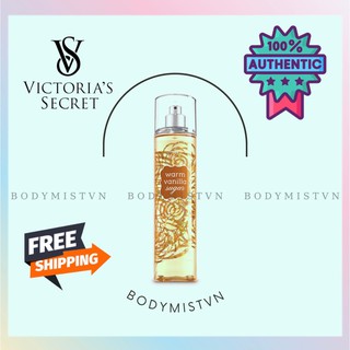 🤎 𝐁𝐨𝐝𝐲𝐦𝐢𝐬𝐭𝐯𝐧 - Xịt thơm Bath & Body Works Fine Fragrance Mist hương Warm Vanilla Sugar 236ml 🤎